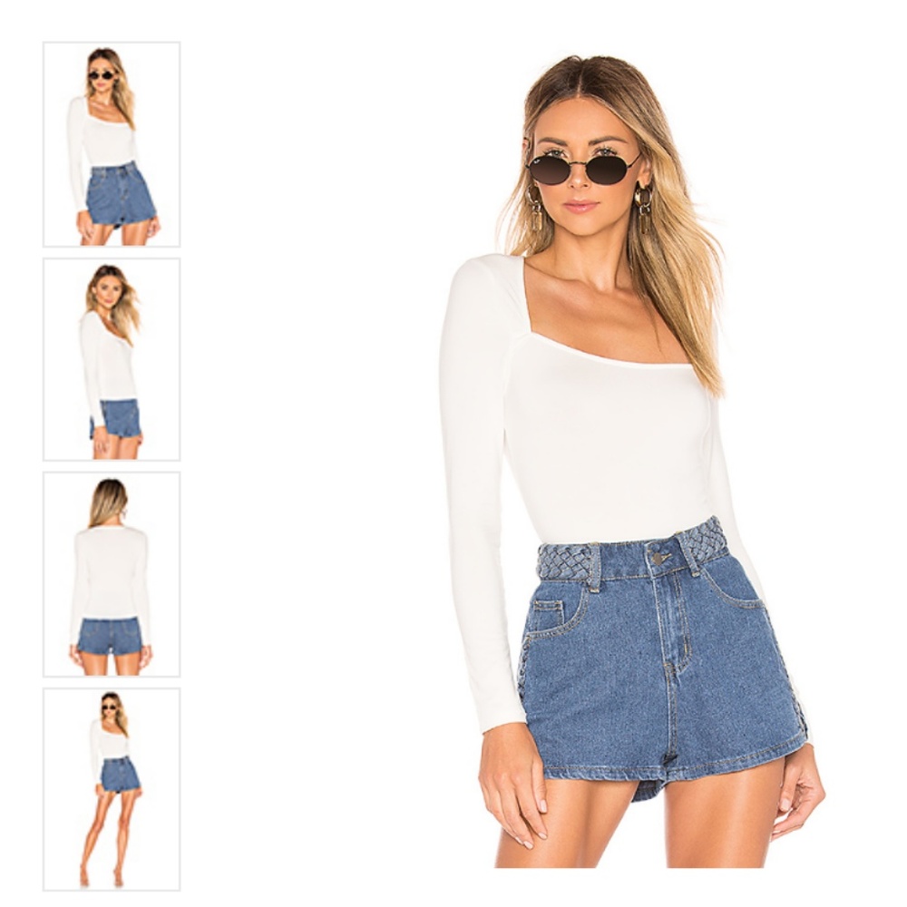 NWT Revolve superdown Tova Jersey Top